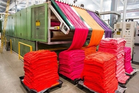 Cuál son los procesos de tintura textil?