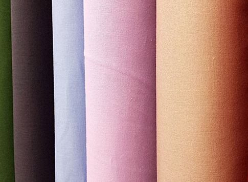 How to dye the elastic fabric made of four fiber -woven fabrics in three different colors
